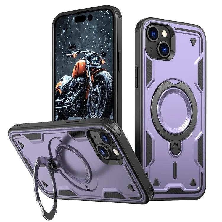 Coque antichoc avec anneau de support Magsafe pour iPhone 15 Coque antichoc avec anneau de support Magsafe pour iPhone 15